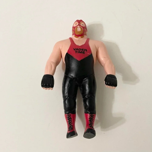 Vtg 1997 Van Vader Time BendEms  WWF Just Toys 5 Inch Tall Action Figure - Picture 16 of 16